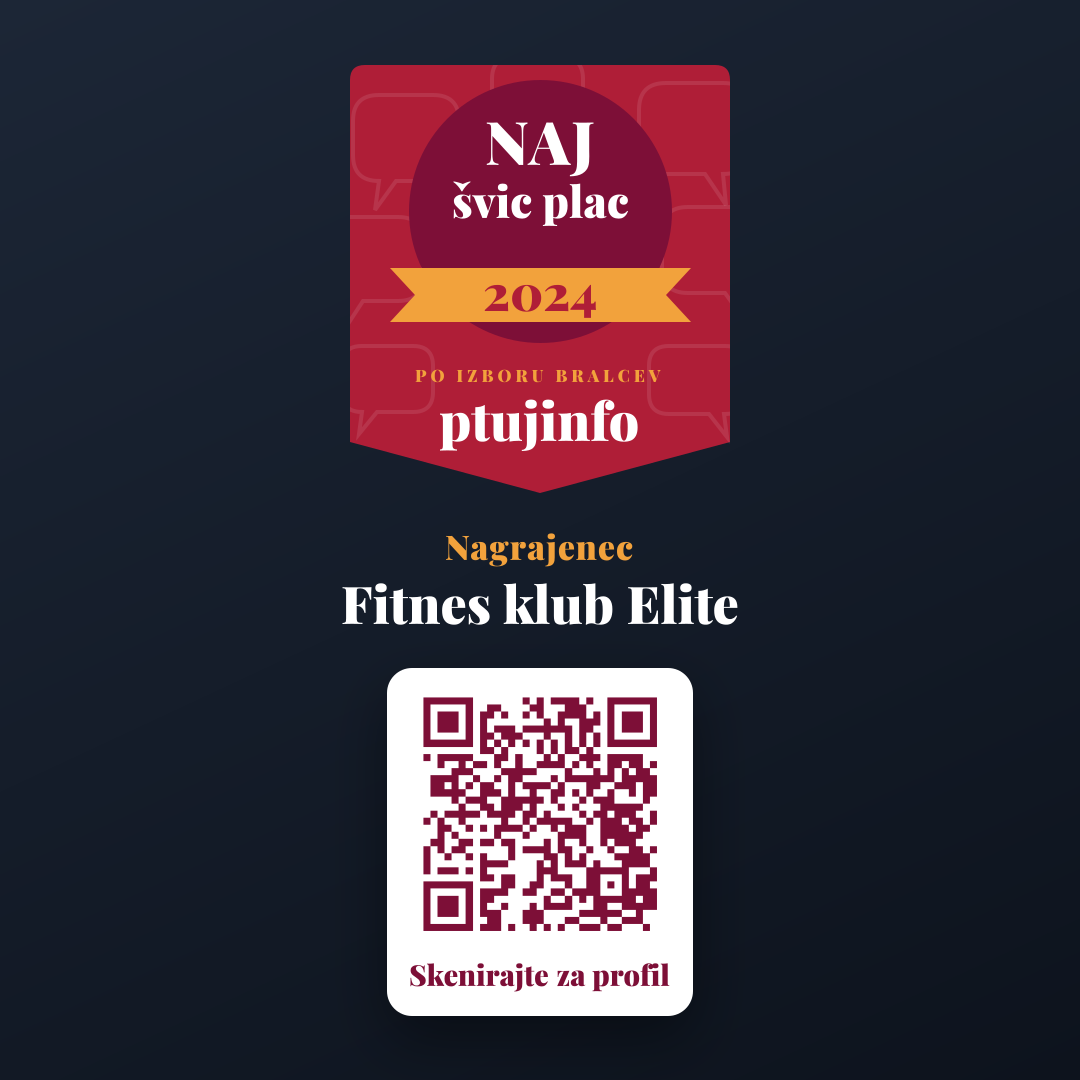 Predogled (Instagram / FB objava) za Fitnes klub Elite